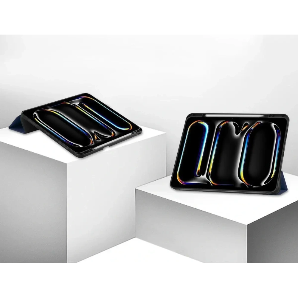 Wholesale Bizon Case Tab Lizard Apple iPad Pro 13" 7 gen. 2024 navy blue - BIZ5784 - {ean13} - Hurt
