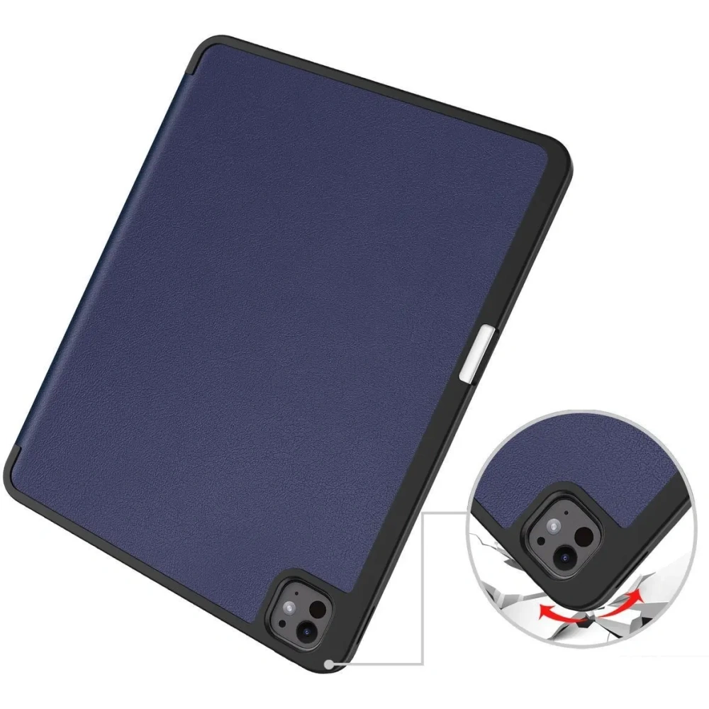 Hurtownia GSM - Etui Bizon Case Tab Lizard do iPad Pro 13" 7 gen. 2024 granatowe - BIZ5784 - {ean13} - Hurt