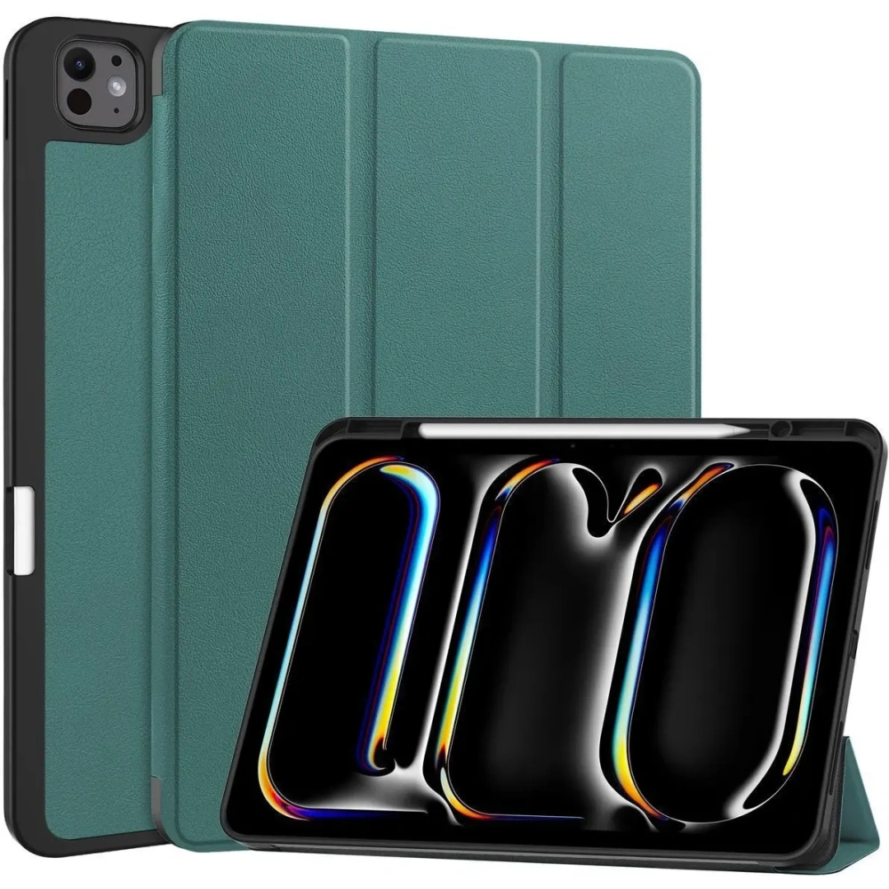 Hurtownia GSM - Bizon Case Tab Lizard Apple iPad Pro 13" 7. Generation 2024 dunkelgrün - BIZ5786 - {ean13} - Hurt