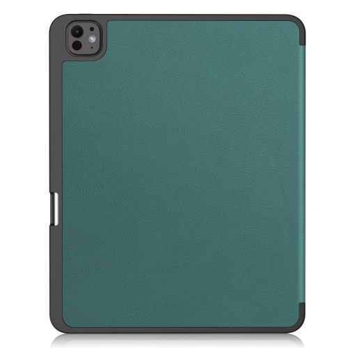 Etui Bizon Case Tab Lizard do iPad Pro 13" 7 gen. 2024 ciemnozielone