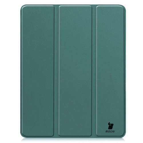 Etui Bizon Case Tab Lizard do iPad Pro 13" 7 gen. 2024 ciemnozielone