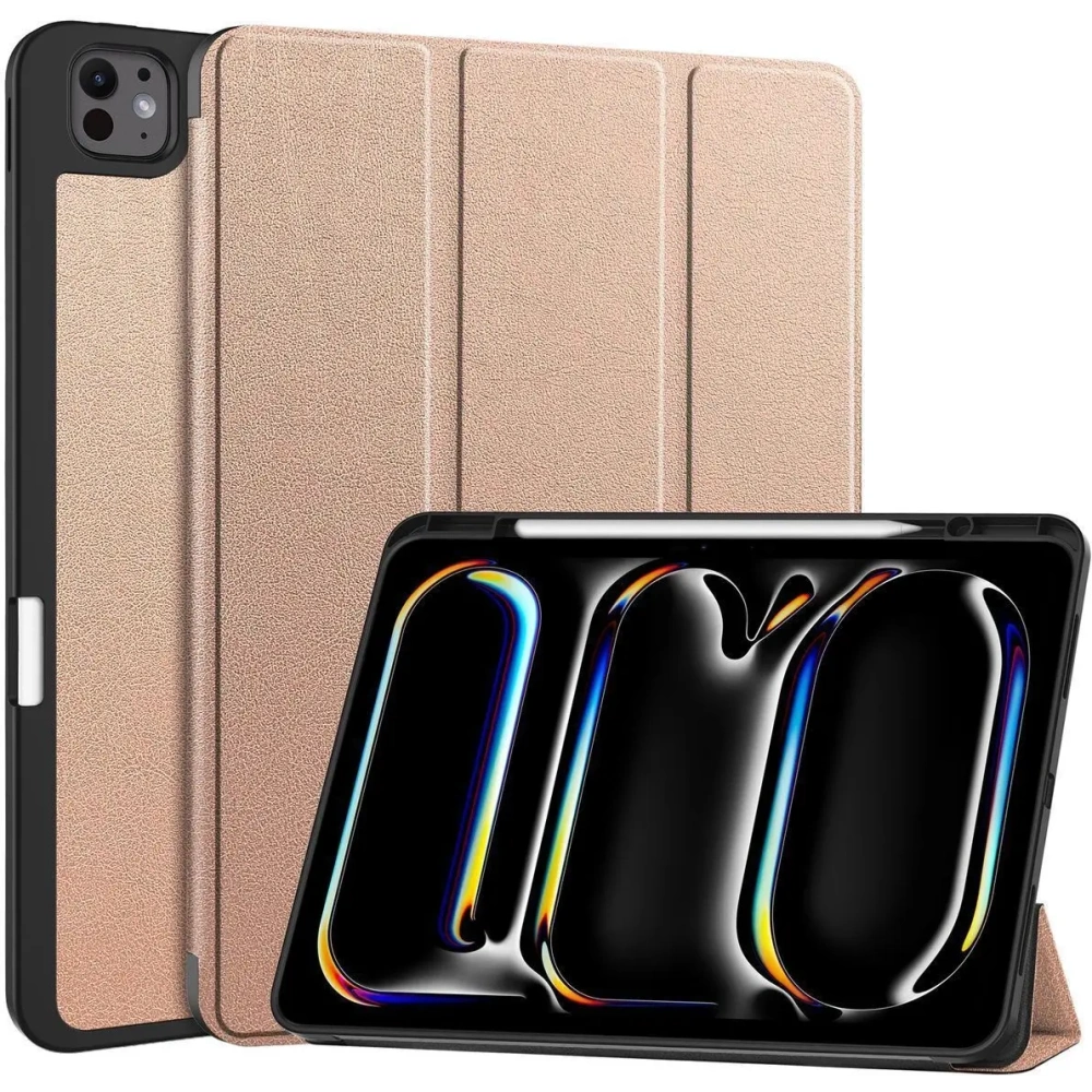 Hurtownia GSM - Bizon Case Tab Lizard Apple iPad Pro 13" 7. generációs 2024 rózsaarany - BIZ5788 - {ean13} - Hurt