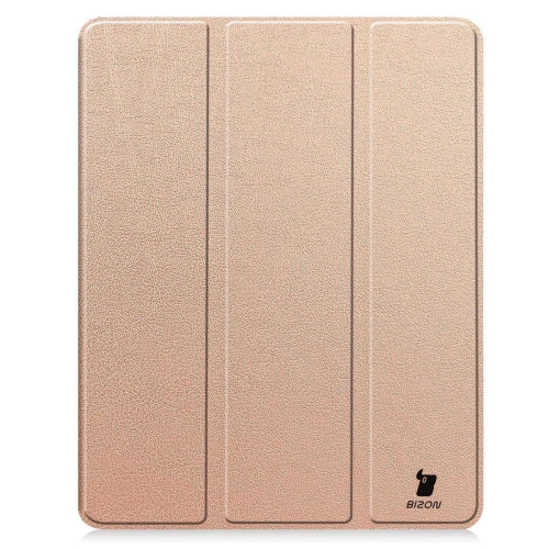 Etui Bizon Case Tab Lizard do iPad Pro 13" 7 gen. 2024 różowozłote