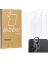 3x Szkło na ekran + szkło na aparat BIZON Clear do Oppo A38 4G