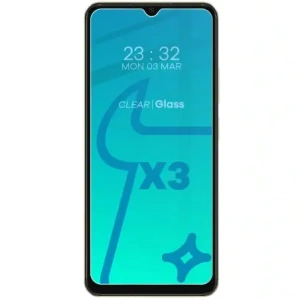 Wholesale BIZON Clear 3x screen glass + camera glass Oppo A38 4G - BIZ5364 - {ean13} - Hurt