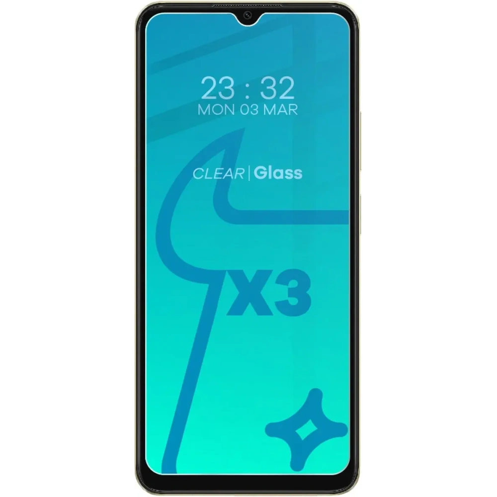 Hurtownia GSM - BIZON Clear 3x sticlă pentru ecran + sticlă pentru cameră Oppo A38 4G - BIZ5364 - {ean13} - Hurt