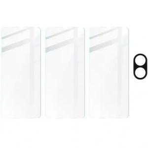 Wholesale BIZON Clear 3x screen glass + camera glass Oppo A38 4G - BIZ5364 - {ean13} - Hurt