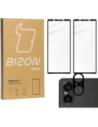 BIZON Edge 2x screen glass + camera glass Sony Xperia 5 V