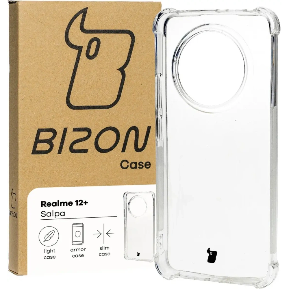 Hurtownia GSM - Bizon Case Salpa Realme 12+ klar - BIZ5796 - {ean13} - Hurt