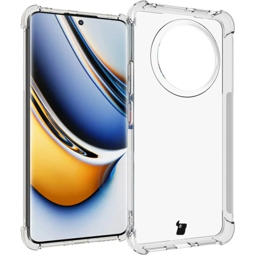 Elastyczne etui Bizon Case Salpa do Realme 12+ przezroczyste