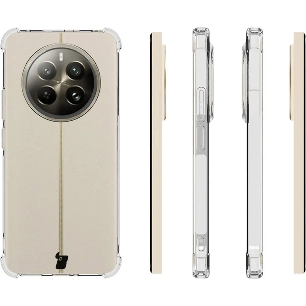 Hurtownia GSM - Elastický kryt Bizon Case Salpa pro Realme 12+ průhledný - BIZ5796 - {ean13} - Hurt