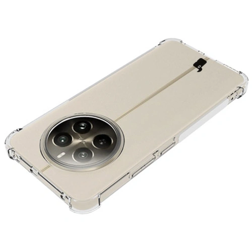 Elastyczne etui Bizon Case Salpa do Realme 12+ przezroczyste