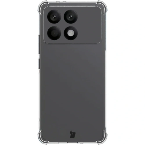 Elastyczne etui Bizon Case Salpa do Xiaomi Poco F6 Pro przezroczyste