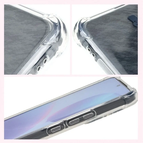 Elastyczne etui Bizon Case Salpa do Xiaomi Poco F6 Pro przezroczyste