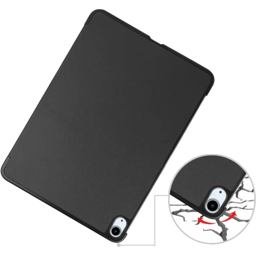 Etui Bizon Case Tab Croc do iPad Air 13" M2 2024 czarne