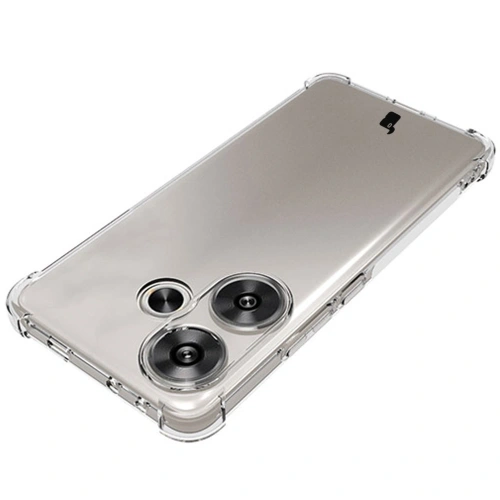 Elastyczne etui Bizon Case Salpa do Xiaomi Poco F6 przezroczyste