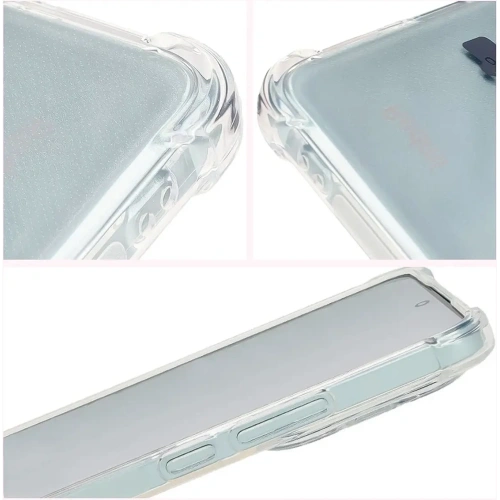 Elastyczne etui Bizon Case Salpa do Xiaomi Poco F6 przezroczyste