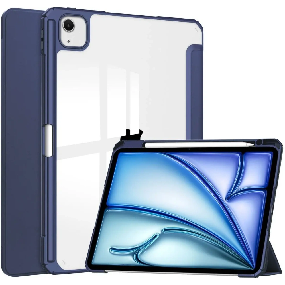 Hurtownia GSM - Etui Bizon Case Tab Clear Matt do iPad Air 13" 2024 granatowe - BIZ5392 - {ean13} - Hurt