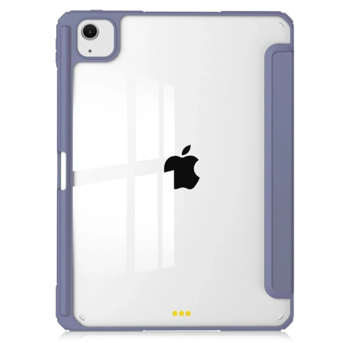 Etui Bizon Case Tab Clear Matt do iPad Air 13" 2024 lawendowe