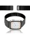 Pásek z nerezové oceli Bizon Strap Watch Titanium do Apple Watch 38/40/41/42 mm černý