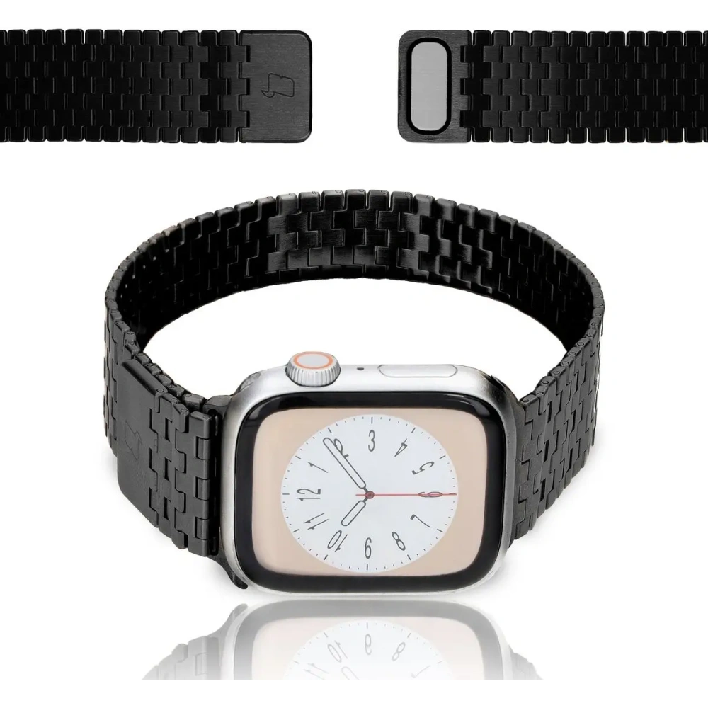 Hurtownia GSM - Bizon Strap Watch Titanium Apple Watch 38/40/41/42 mm fekete - BIZ5400 - {ean13} - Hurt