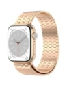 Hurtownia GSM - Pás z nerezové oceli Bizon Strap Watch Titanium do Apple Watch 38/40/41/42 mm růžovo-zlatý - BIZ5402 - {ean13} - Hurt