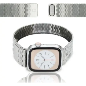 Hurtownia GSM - Bizon Strap Watch Titanium Apple Watch 38/40/41/42 mm argintiu - BIZ5807 - {ean13} - Hurt