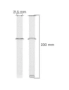 Hurtownia GSM - Bizon Strap Watch Titanium Apple Watch 38/40/41/42 mm ezüst - BIZ5807 - {ean13} - Hurt