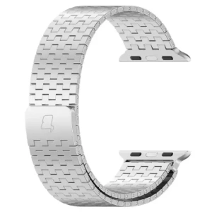 Hurtownia GSM - Bizon Strap Watch Titanium Apple Watch 38/40/41/42 mm argintiu - BIZ5807 - {ean13} - Hurt