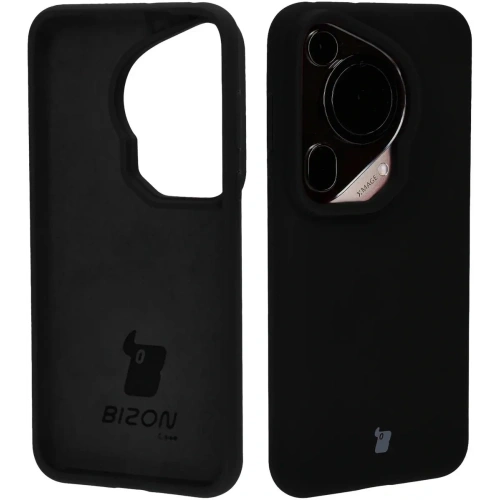 Silikonowe etui Bizon Soft Case do Huawei Pura 70 czarne