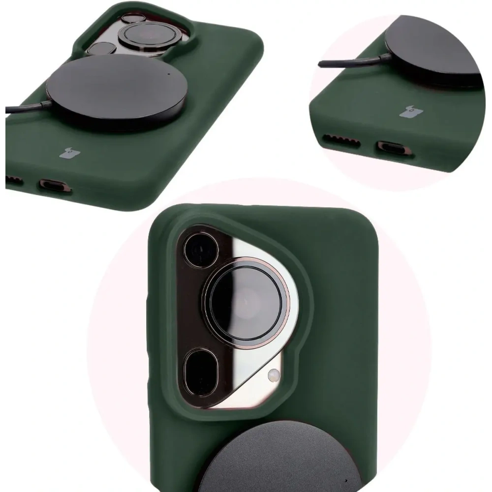 Hurtownia GSM - Bizon Soft Case Huawei Pura 70 sötétzöld - BIZ5809 - {ean13} - Hurt