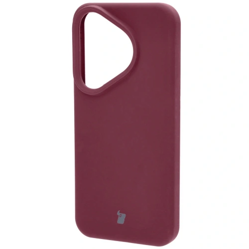 Silikonowe etui Bizon Soft Case do Huawei Pura 70 ciemnofioletowe