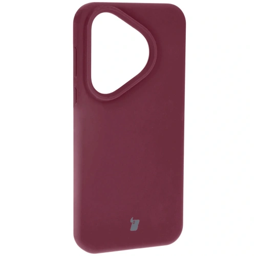 Silikonowe etui Bizon Soft Case do Huawei Pura 70 ciemnofioletowe