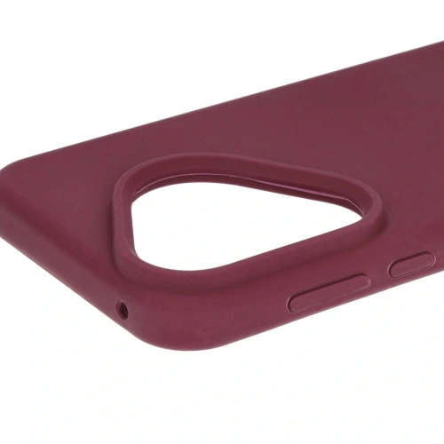 Silikonowe etui Bizon Soft Case do Huawei Pura 70 ciemnofioletowe