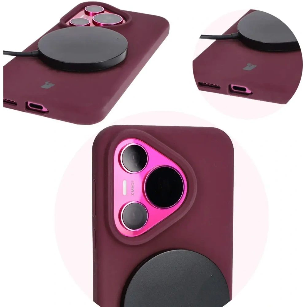 Hurtownia GSM - Bizon Soft Case Huawei Pura 70 dunkel lila - BIZ5412 - {ean13} - Hurt