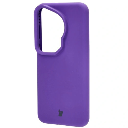 Silikonowe etui Bizon Soft Case do Huawei Pura 70 fioletowe