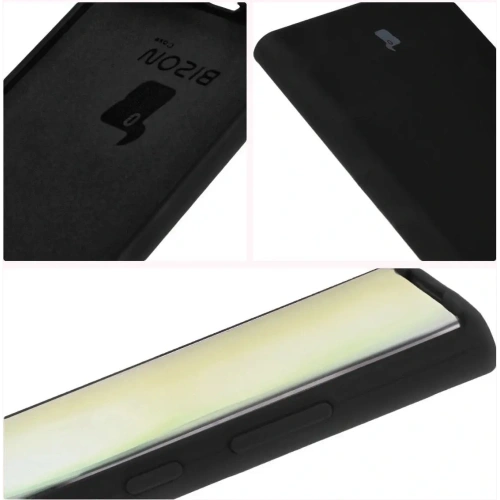 Silikonowe etui Bizon Soft Case do Huawei Pura 70 Pro / Pro+ czarne