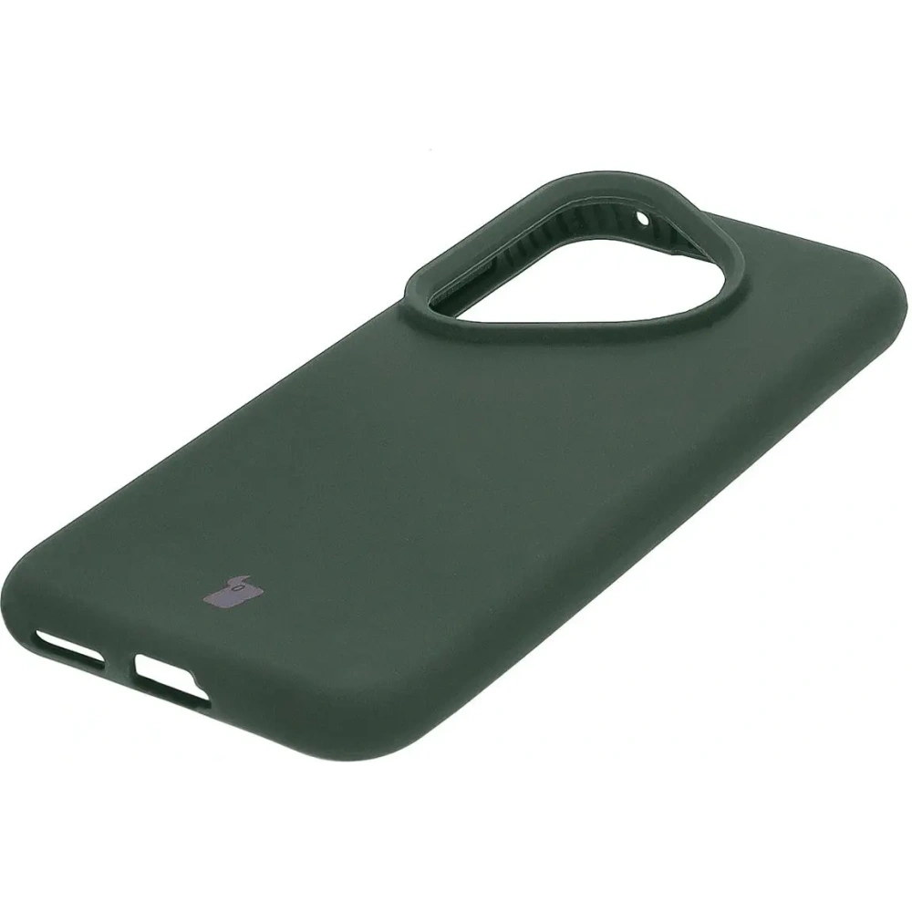 Hurtownia GSM - Silikonowe etui Bizon Soft Case do Huawei Pura 70 Pro / Pro+ ciemnozielone - BIZ5417 - {ean13} - Hurt