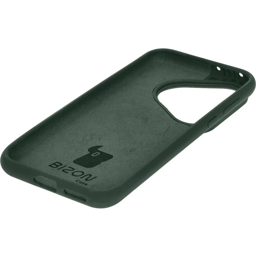 Hurtownia GSM - Silikonowe etui Bizon Soft Case do Huawei Pura 70 Pro / Pro+ ciemnozielone - BIZ5417 - {ean13} - Hurt