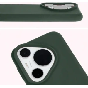 Hurtownia GSM - Silikonové pouzdro Bizon Soft Case pro Huawei Pura 70 Pro / Pro+ tmavě zelené - BIZ5417 - {ean13} - Hurt