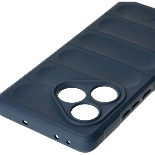 Pancerne etui Bizon Case Tur do Realme GT 6 / GT 6T / GT Neo 6 / GT Neo 6 SE granatowe