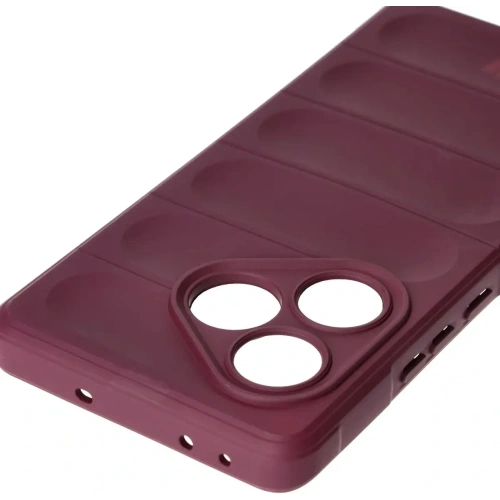 Pancerne etui Bizon Case Tur do Realme GT 6 / GT 6T / GT Neo 6 / GT Neo 6 SE ciemnofioletowe