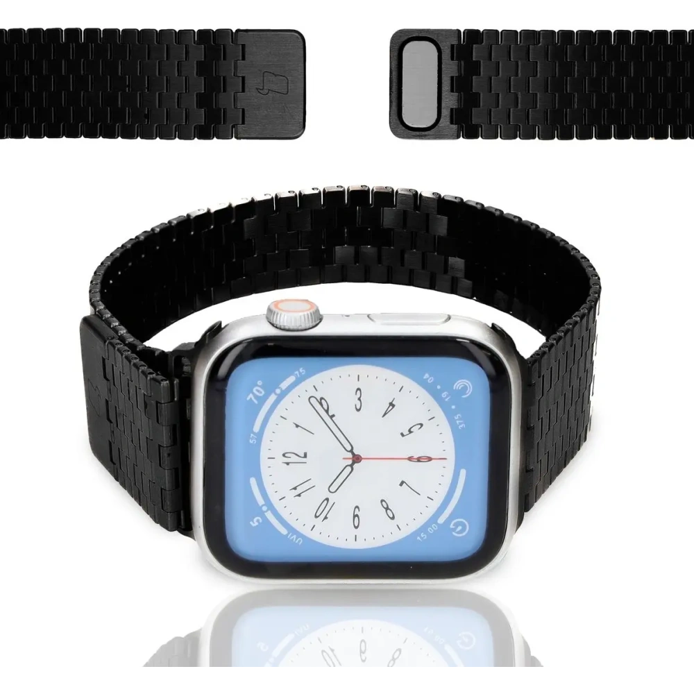 Hurtownia GSM - Bizon Strap Óra Titán Apple Óra 44/45/49mm fekete - BIZ5431 - {ean13} - Hurt