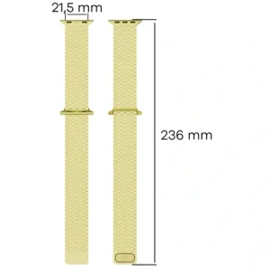 Hurtownia GSM - Pás z nerezové oceli Bizon Strap Watch Titanium do Apple Watch 44/45/46/49 mm zlatý - BIZ5439 - {ean13} - Hurt