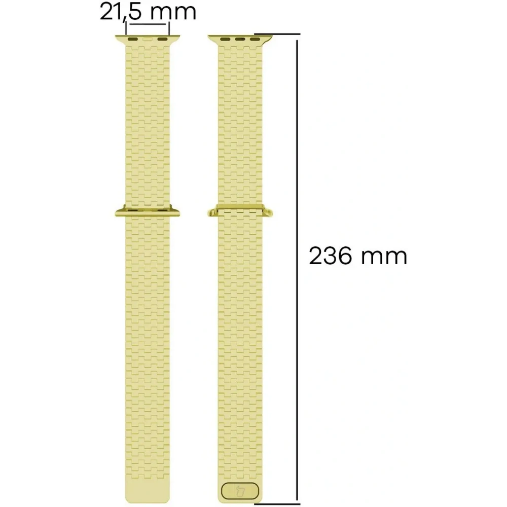 Wholesale Bizon Strap Watch Titanium Apple Watch 44/45/46/49 mm gold - BIZ5439 - {ean13} - Hurt