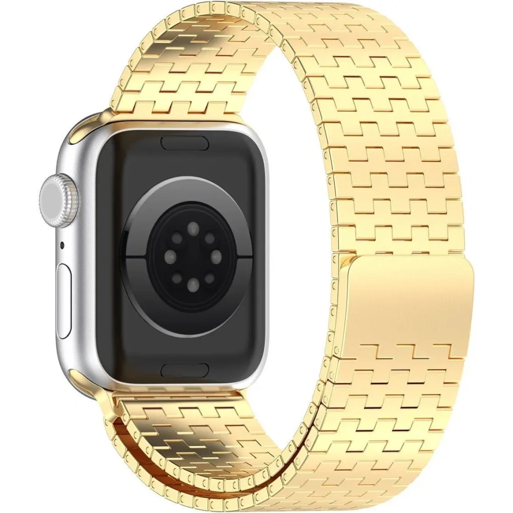 Wholesale Bizon Strap Watch Titanium Apple Watch 44/45/46/49 mm gold - BIZ5439 - {ean13} - Hurt