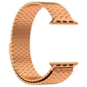 Hurtownia GSM - Pásek z nerezové oceli Bizon Strap Watch Titanium pro Apple Watch 44/45/46/49 mm růžově zlatý - BIZ5824 - {ean13} - Hurt