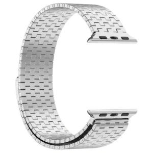 Hurtownia GSM - Pásek z nerezové oceli Bizon Strap Watch Titanium do Apple Watch 44/45/46/49 mm stříbrný - BIZ5441 - {ean13} - Hurt