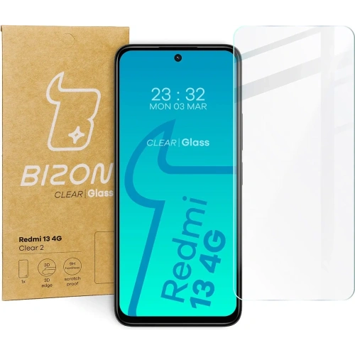 Szkło hartowane Bizon Glass Clear 2 do Xiaomi Redmi 13 4G