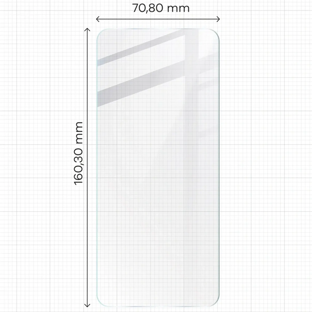 Hurtownia GSM - Bizon Glass Clear 2 Xiaomi Redmi 13 4G - BIZ5450 - {ean13} - Hurt